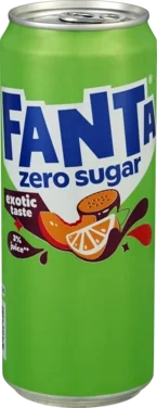 Fanta Exotic Zero Sugar 0,33l boks