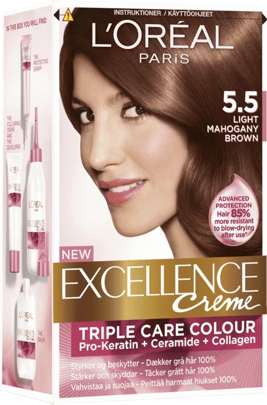 Excellence 5.5 Lys Mahognibrun