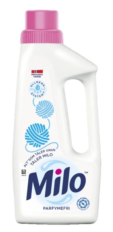 Milo Tøyvask Parfymefri 595ml