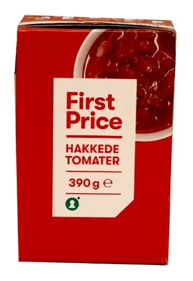 First Price Hakkede Tomater 390g