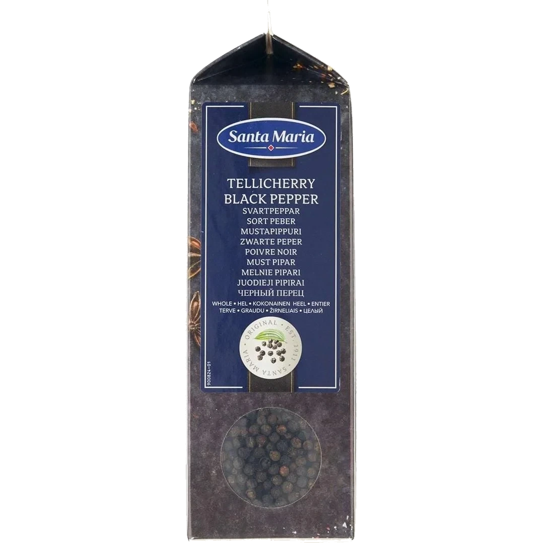 Sort Pepper Tellicherry Hel 450g