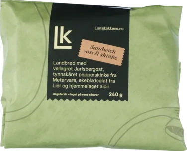 Sandwich med Ost & Skinke 240g