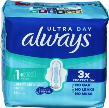 Always Ultra Nr 1 Normal+ 14stk