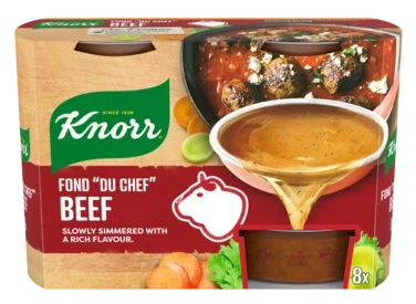 Knorr Fond Du Chef Beef 8x28g
