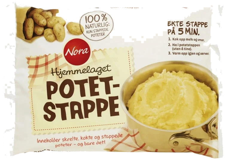 Potetstappe Hjemmelaget 450g Nora