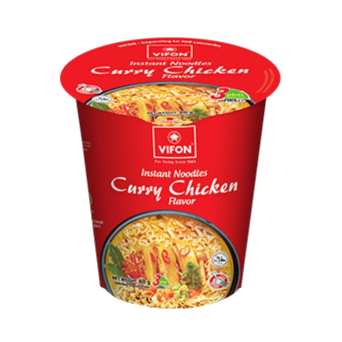 VIFON Cup Noodle Curry Chicken 60 g