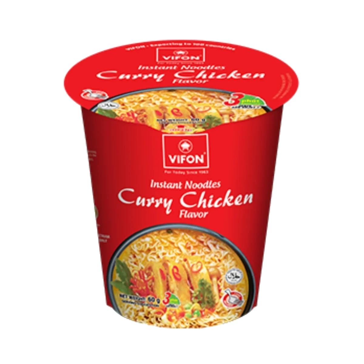 VIFON Cup Noodle Curry Chicken 60 g
