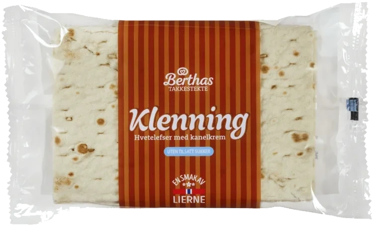 KLENNING U/sukker 160g berthas