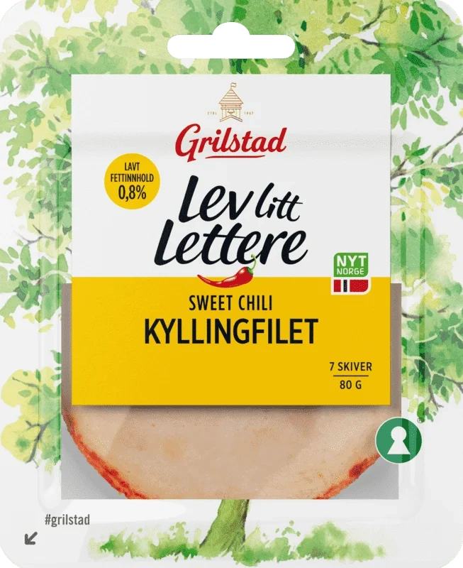 Lev Litt Lettere Sweet Chili Kyllingfilet 80g