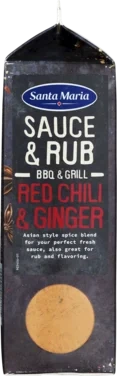 Bbq Sauce & Rub Mix Red Chili & Ginger 490g Santa Maria