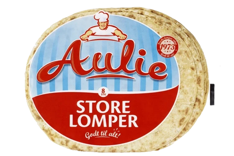 Aulie Store Lomper Fersk,280g