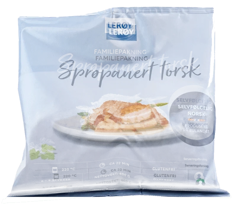 Sprøpanert Torskefilet 600g Lerøy