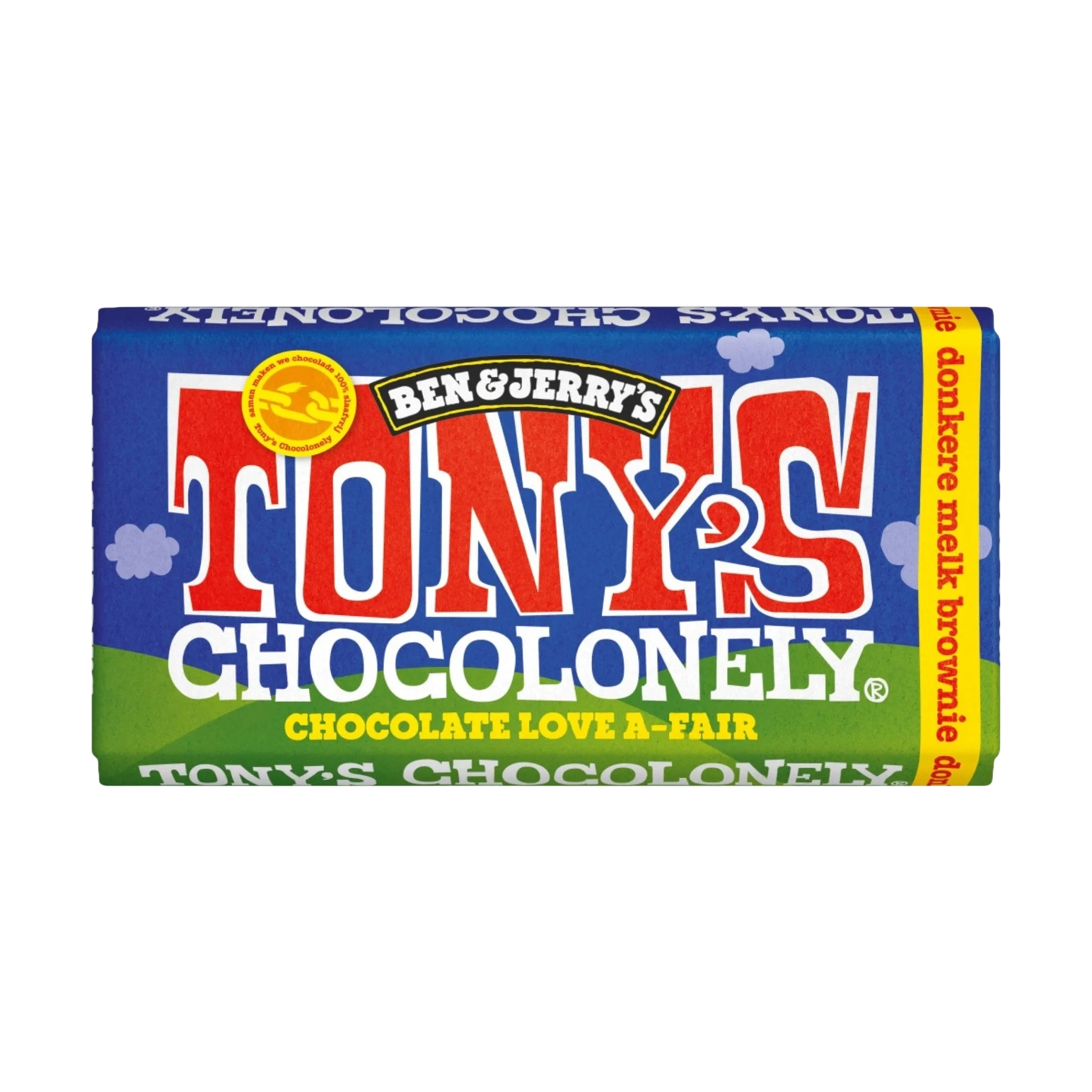 Tony's Chocolonely Mörk Choklad Choklad Brownie 180g