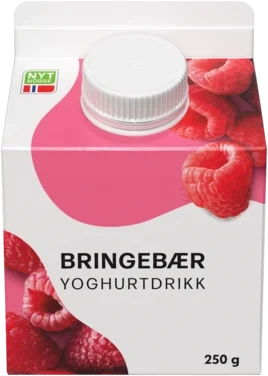 Drikkeyoghurt Bringebær 250g Tine