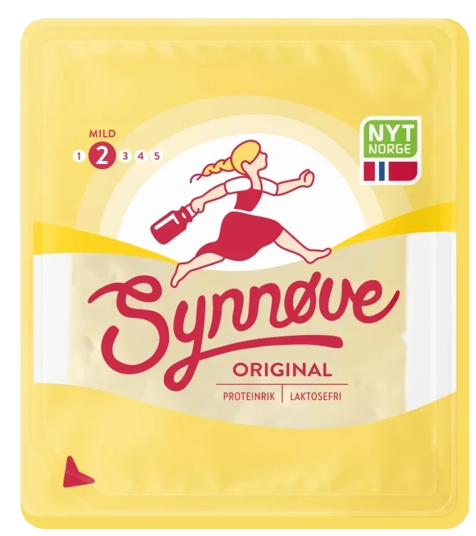 Gulost skivet 105g Synnøve