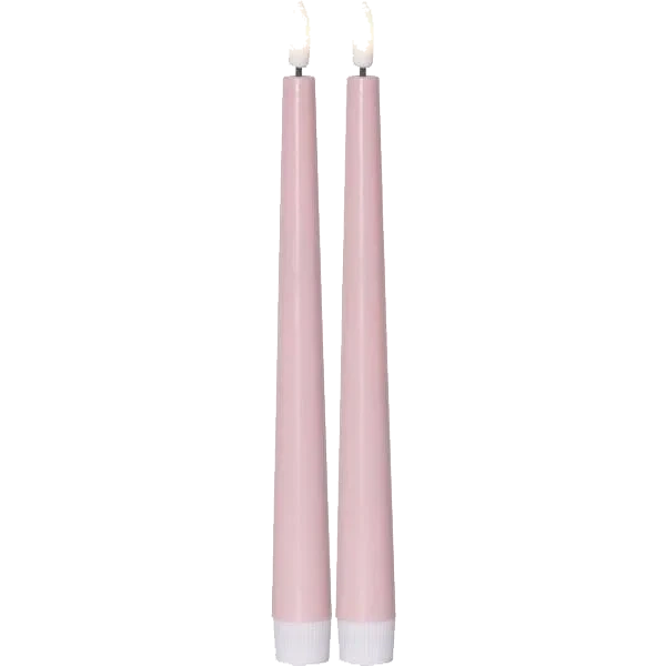 Antikljus LED Flamme Candy Rosa