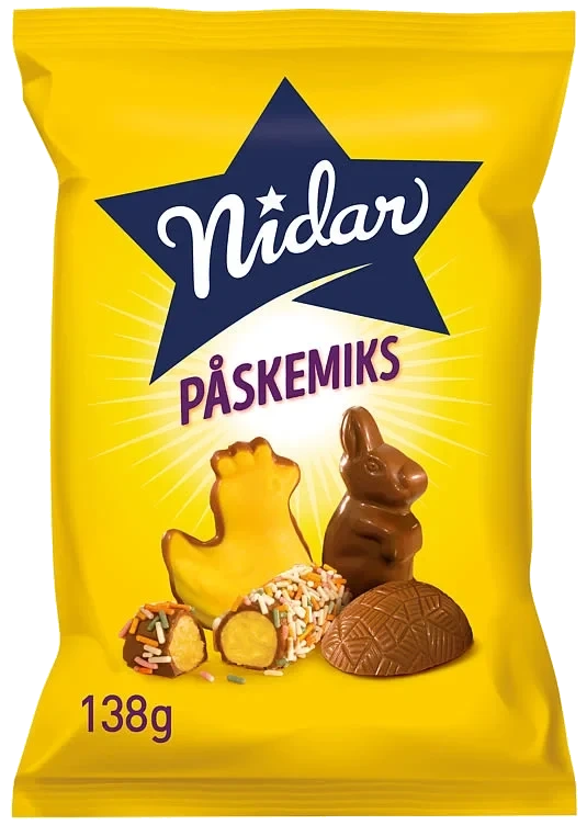 Påskemiks 138g Nidar