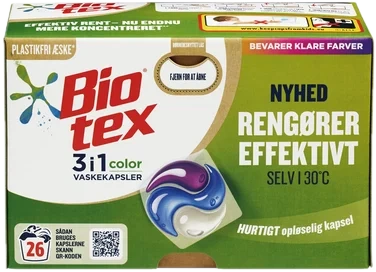 Biotex Color 3i1 Kapsler 26stk
