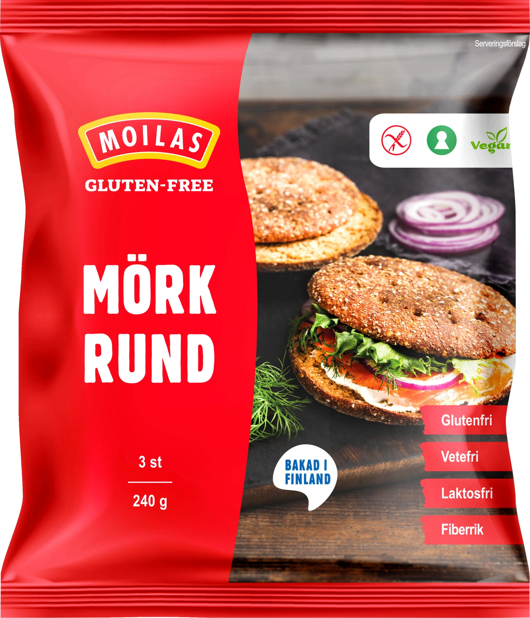 Glutenfritt Bröd Mörkt