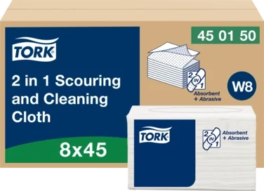 Tork Rengjøringsklut 2-i-1 W8