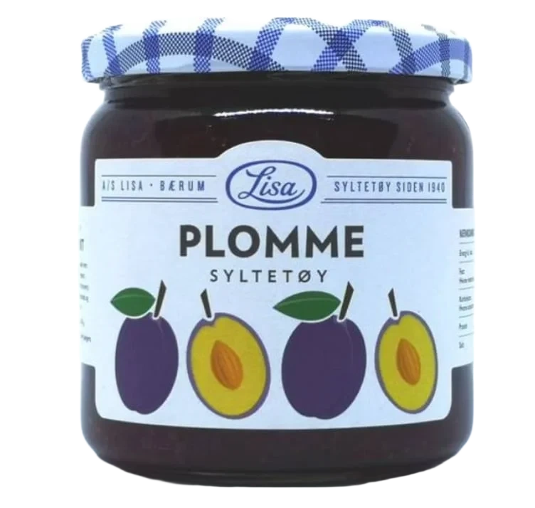 Plommesyltetøy 420g Lisa