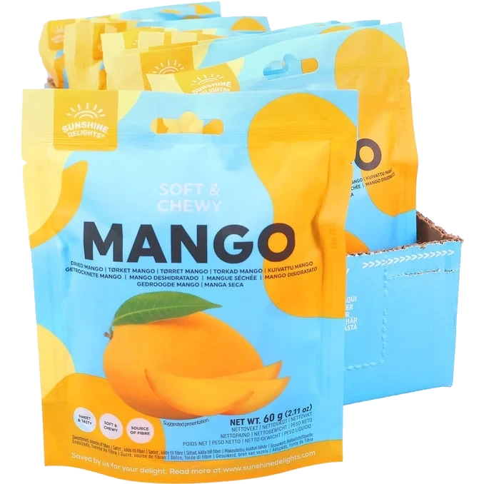 Torkad Mango 18-pack