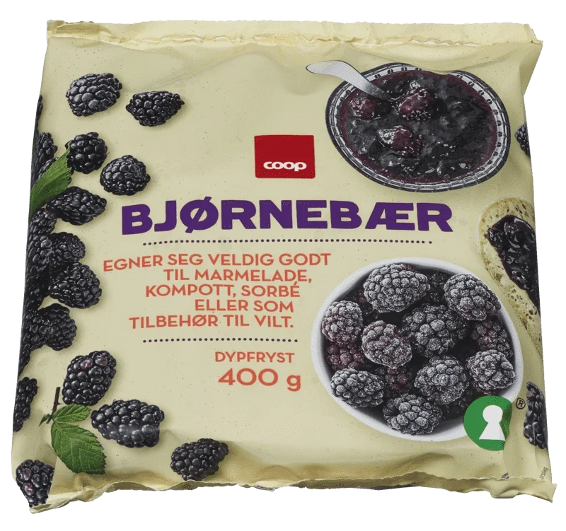 Coop Bjørnebær 400g