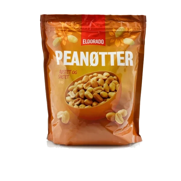 Peanøtter Saltet 1kg Eldorado