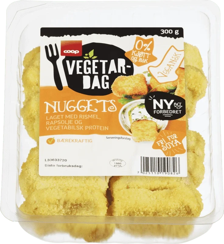 Coop Vegetardag Nuggets 300g