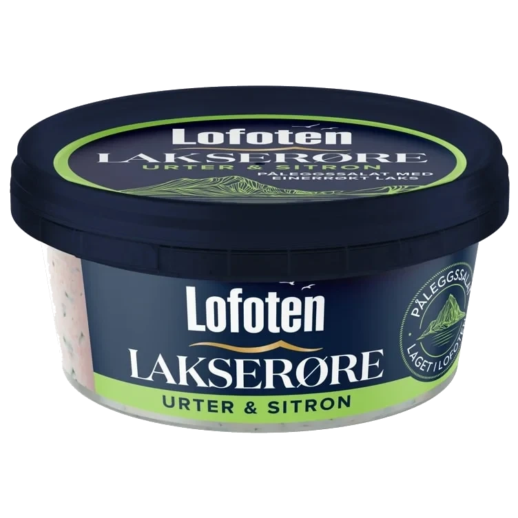 Lakserøre Urter&Sitron 180g Lofoten