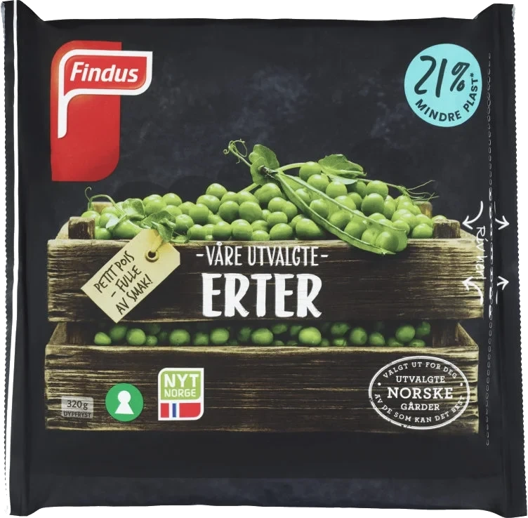 Våre Utvalgte Erter 15x320g