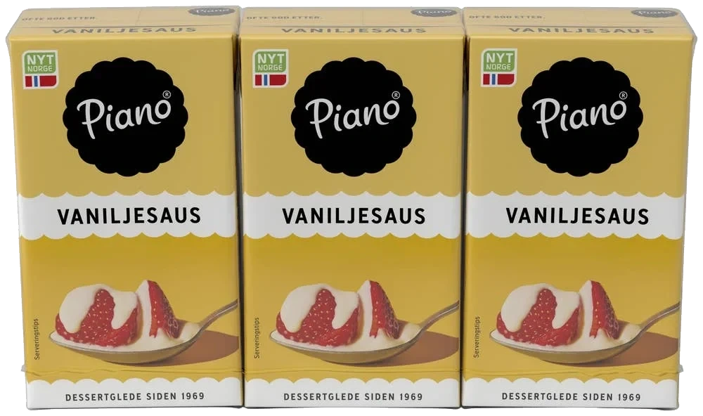 Piano vaniljesaus