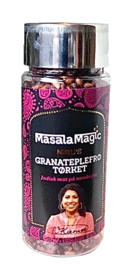 Granateplefrø Tørket 65g