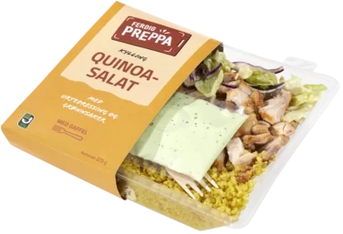 Ferdig Preppa Salat med Kylling & Quinoa 275g bare