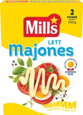 Majones Lett 330g Dobbel Mills