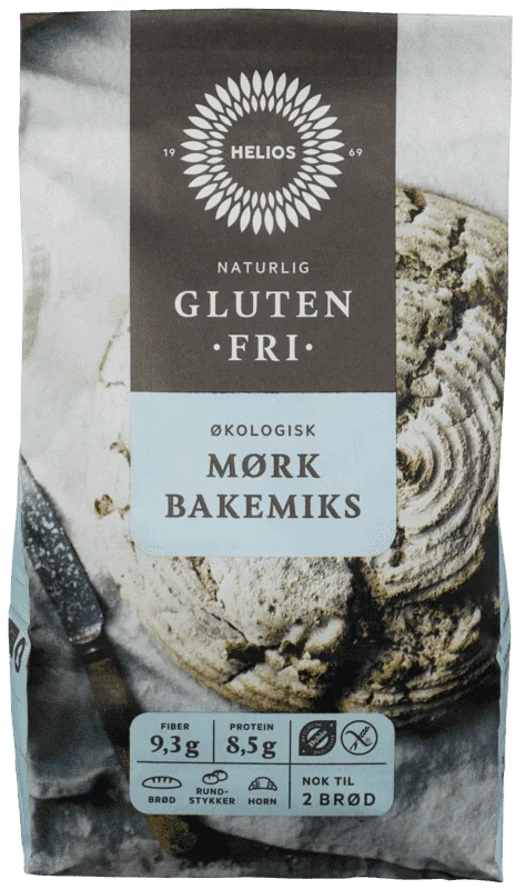 Glutenfri Mørk Bakemiks