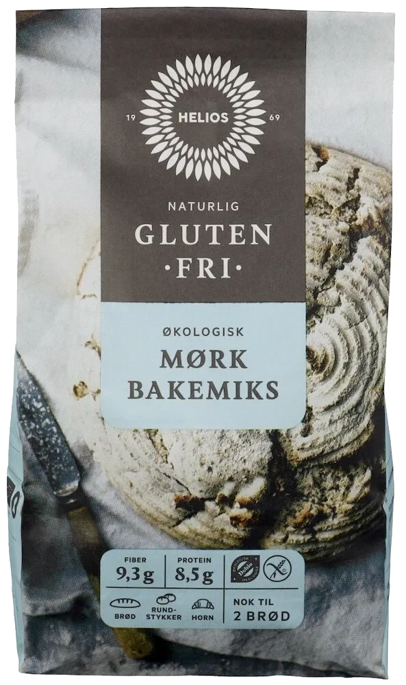 Glutenfri Mørk Bakemiks