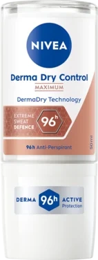 Nivea Deoodorant Roll-on Derma Dry, 50ml