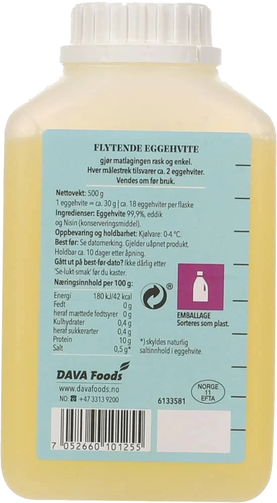 Flytende eggehvite