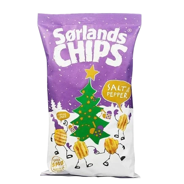 Sørlandschips Salt & Pepper