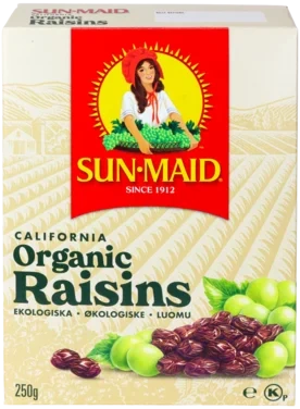 Sun Maid Økologiske Rosiner 250g