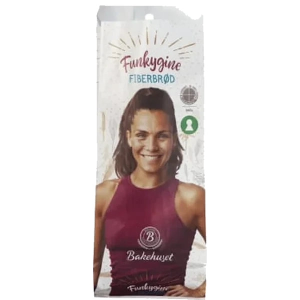 Funkygine Fiberbrød 700g Bakehuset Uskåret