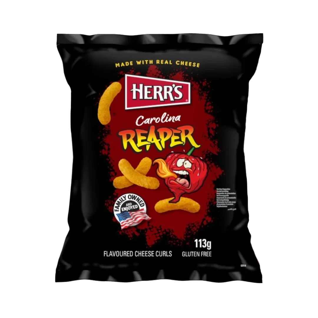 Herr's Carolina Reaper Cheese Curls 113 g