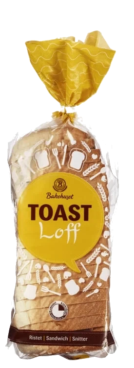 Toast Loff 660g Bakehuset (har Vært Fryst)
