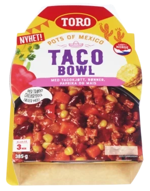 Toro Taco Bowl 385g