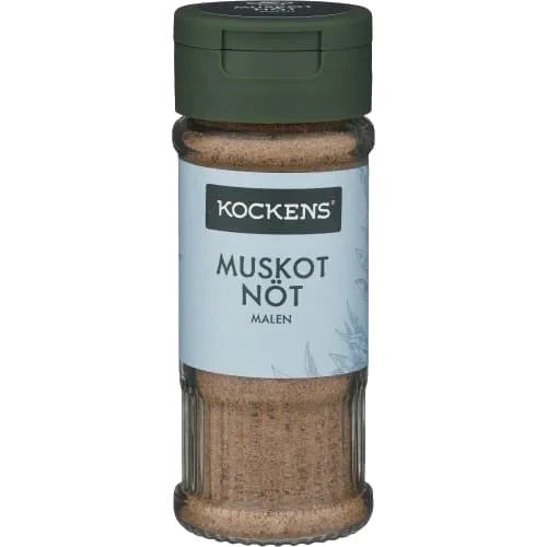 Muskotnöt Malen Burk
