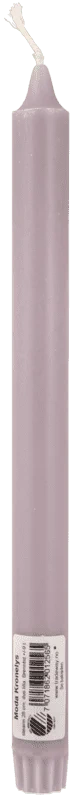 Moda Kronelys Stearin Dus Lilla 28cm