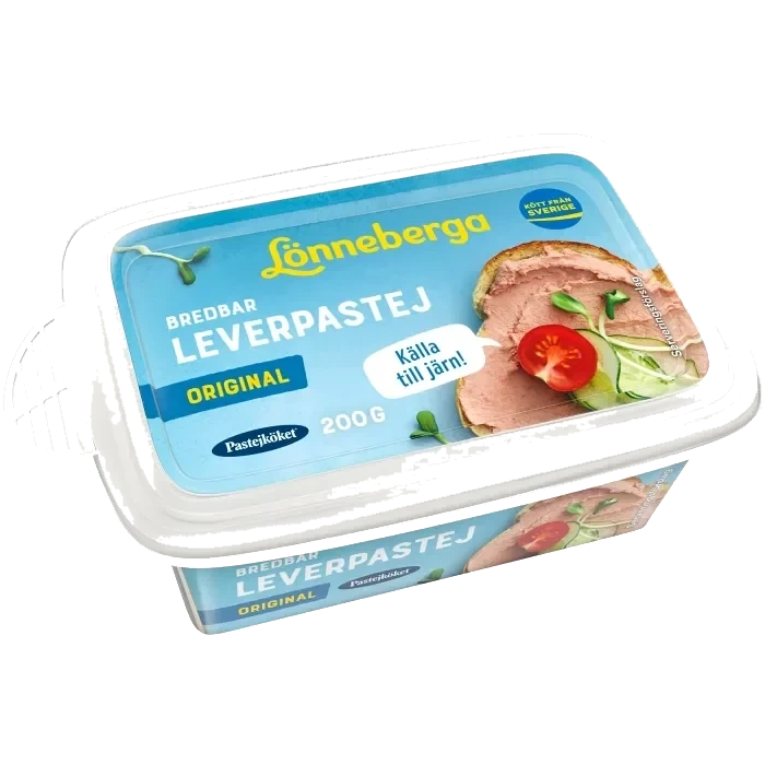 Leverpastej Bredbar 200g Pastejköket