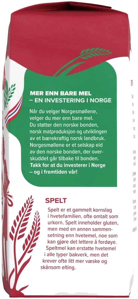 Siktet speltmel