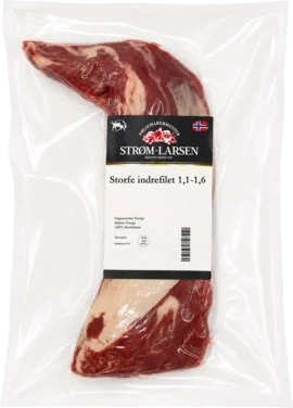 Storfe Indrefilet Ca 1,3kg